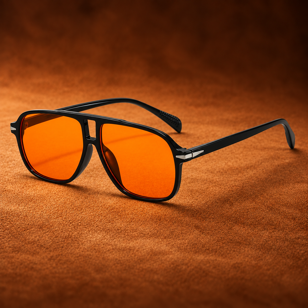 Valmont Retro Aviator Sunglasses