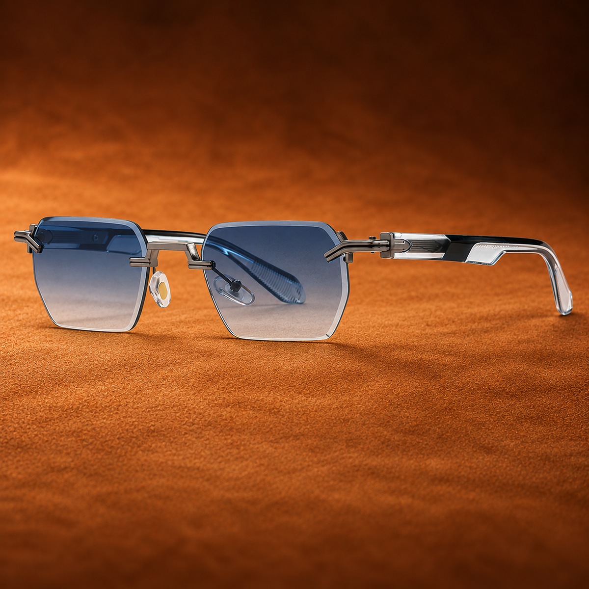 Bellmont Rimless Sunglasses