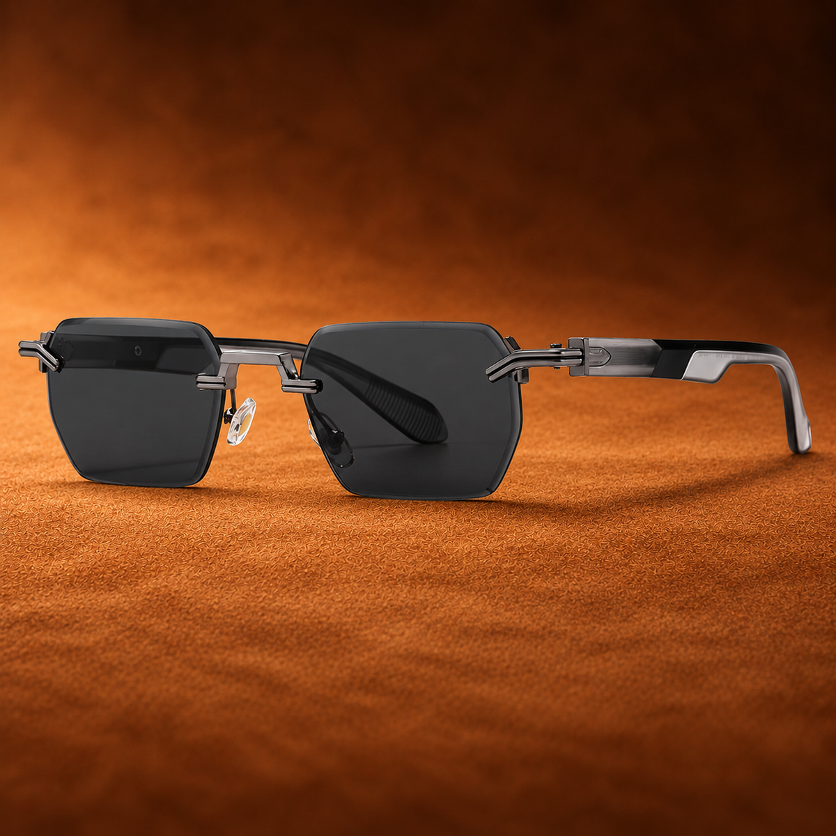 Bellmont Rimless Sunglasses