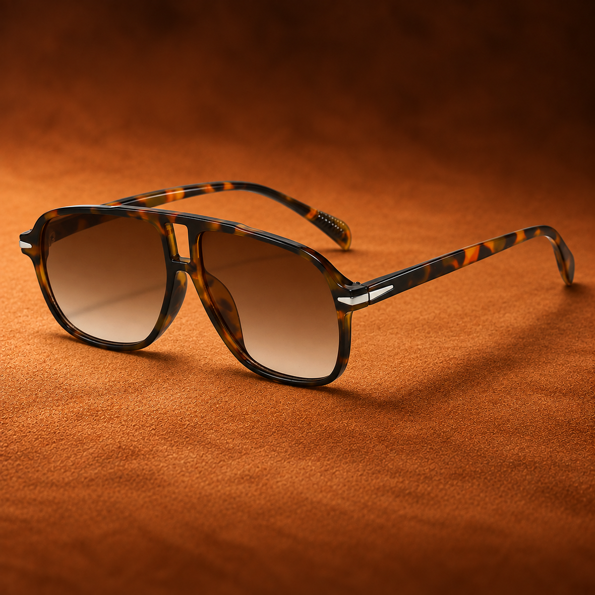 Valmont Retro Aviator Sunglasses
