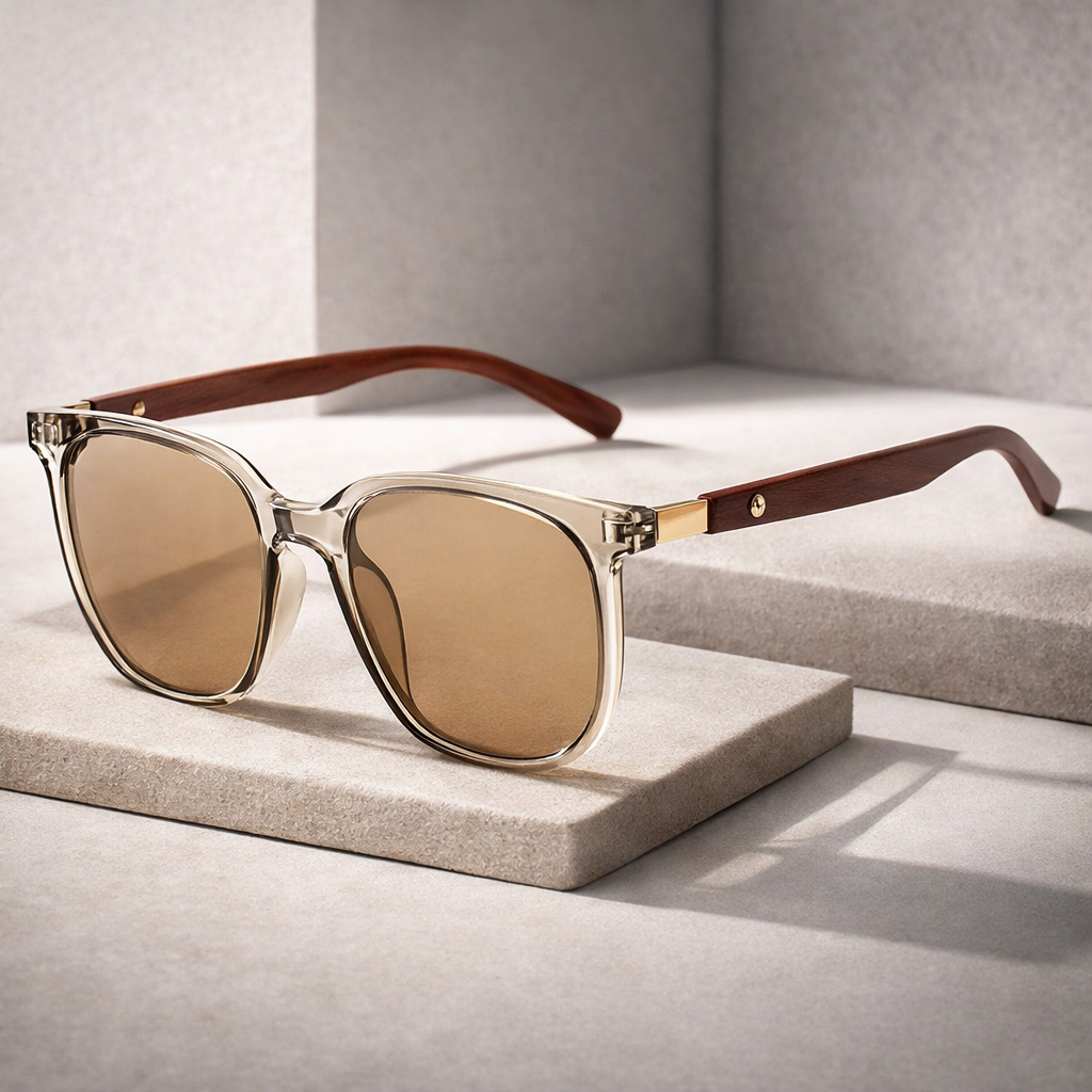 Montclair Wood-Temple Sunglasses