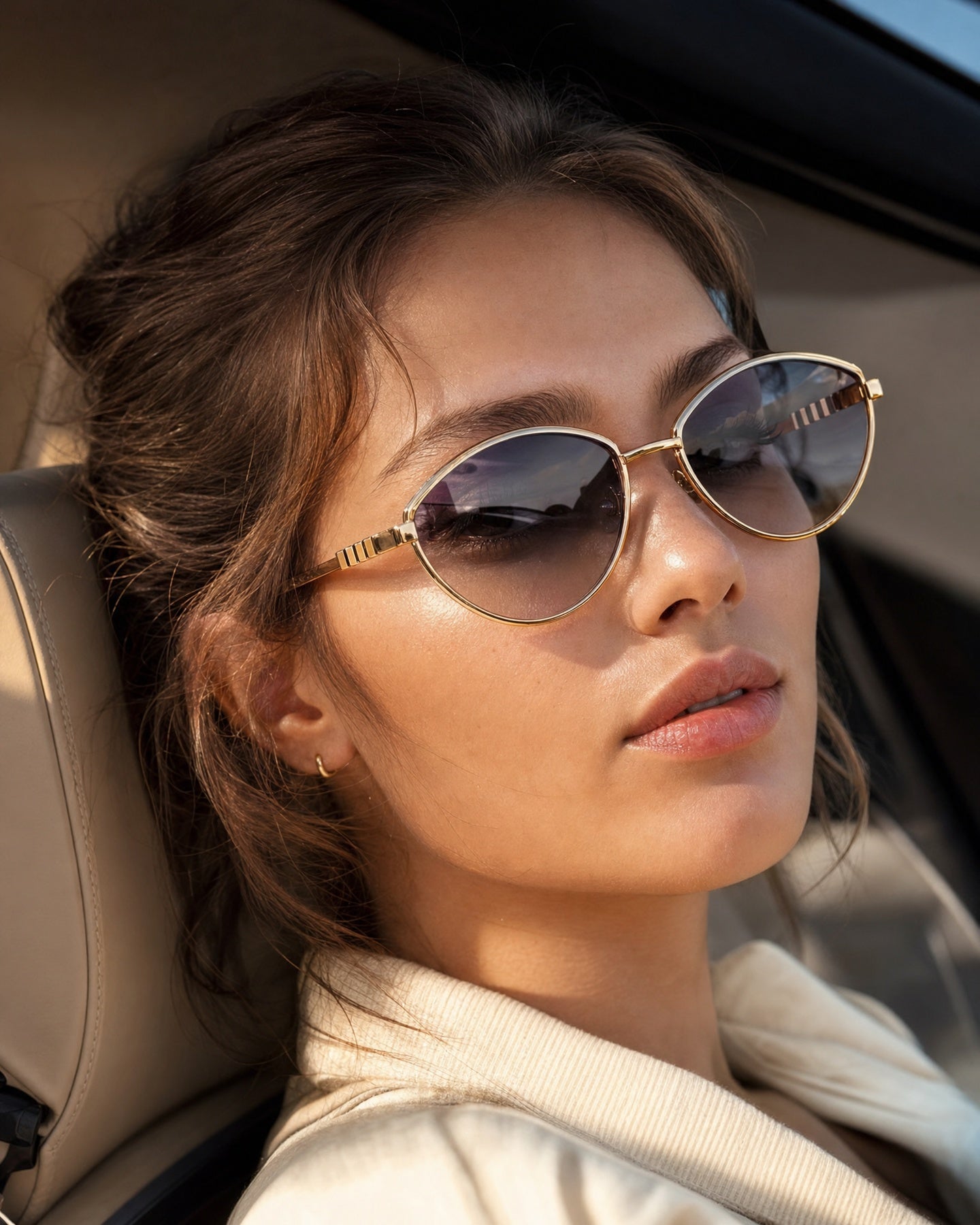 Rosalie Metal Sunglasses