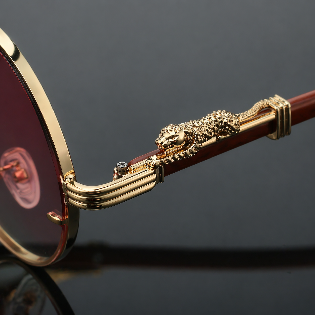 Monaco Signature Round Sunglasses