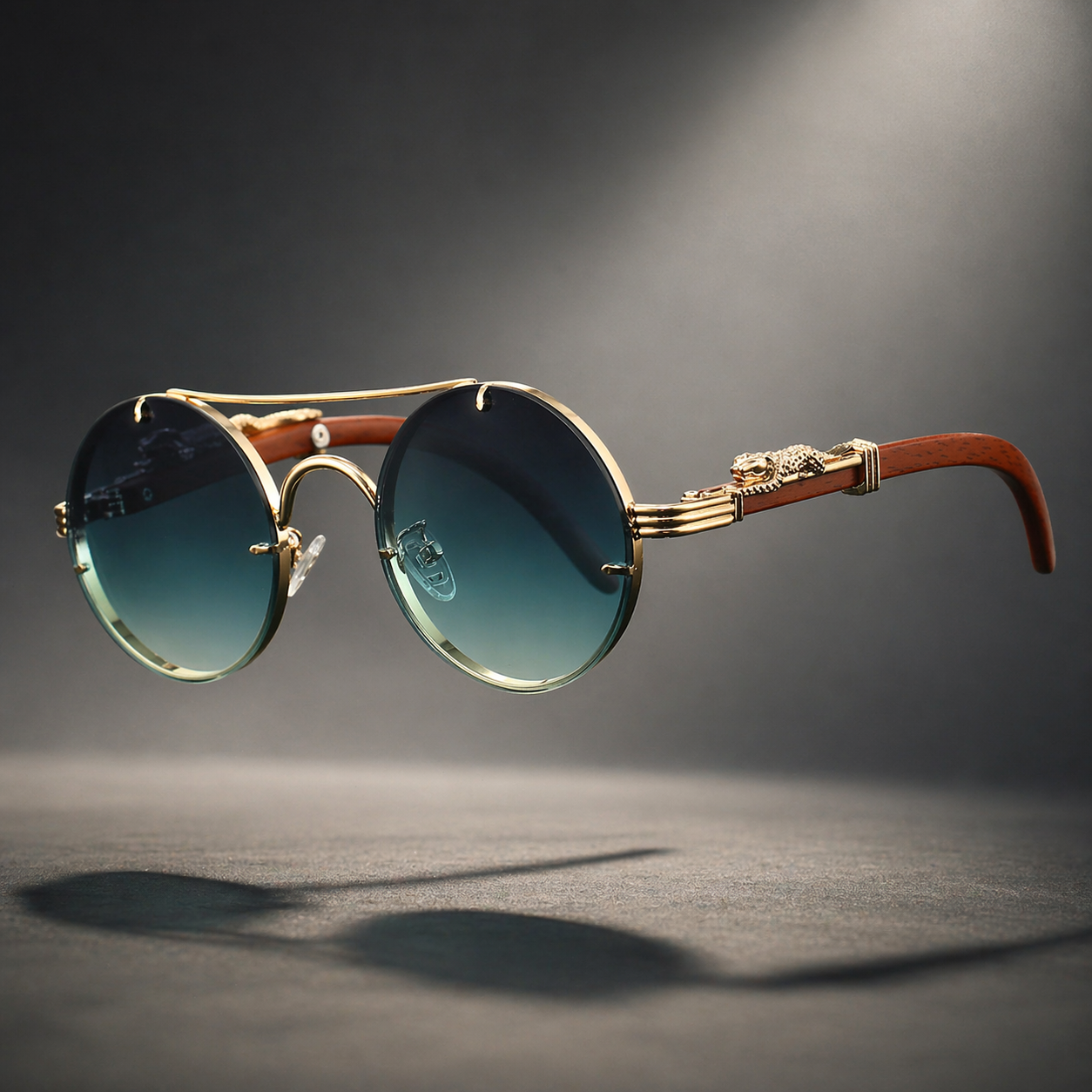 Monaco Signature Round Sunglasses