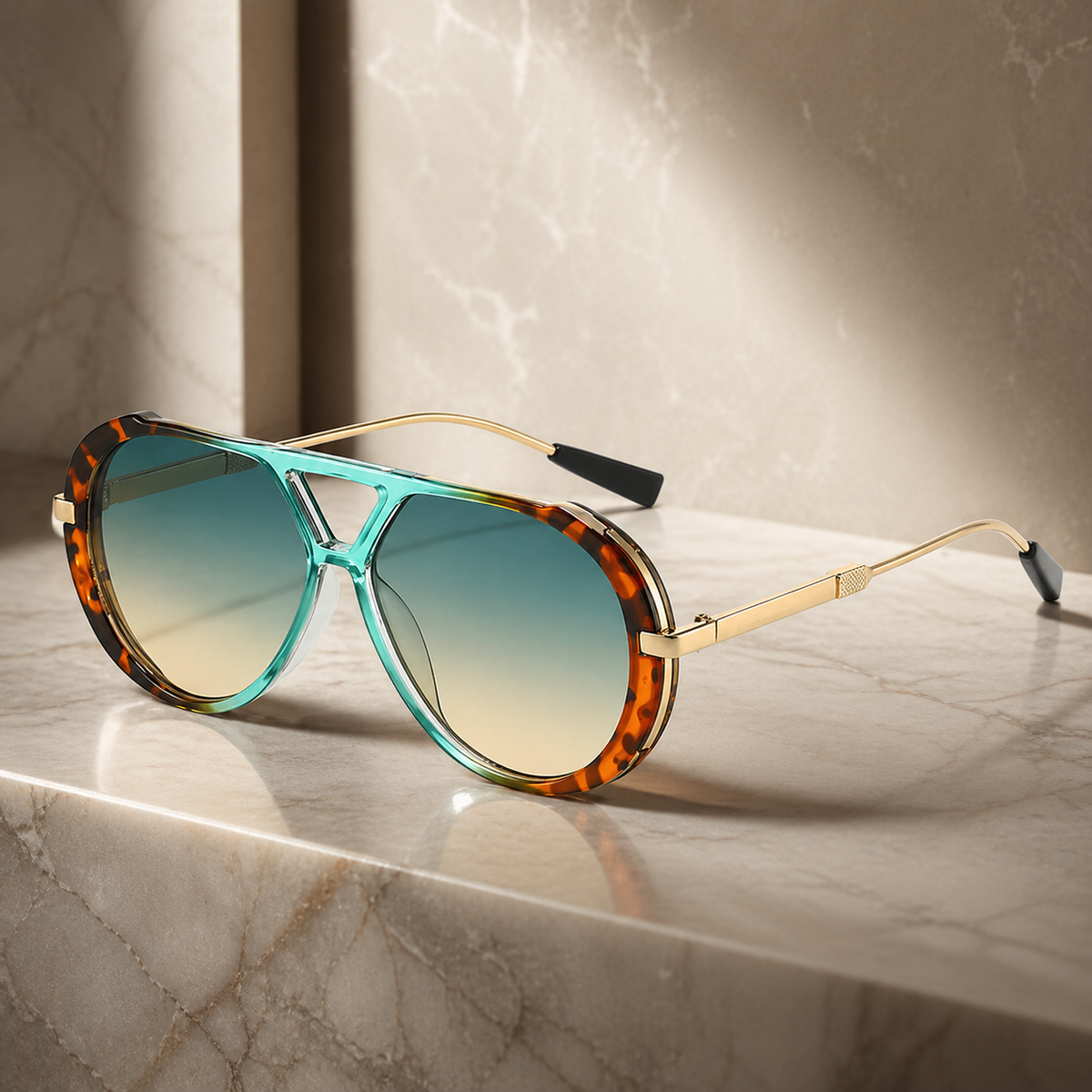 Amara Aviator Shades display picture 2