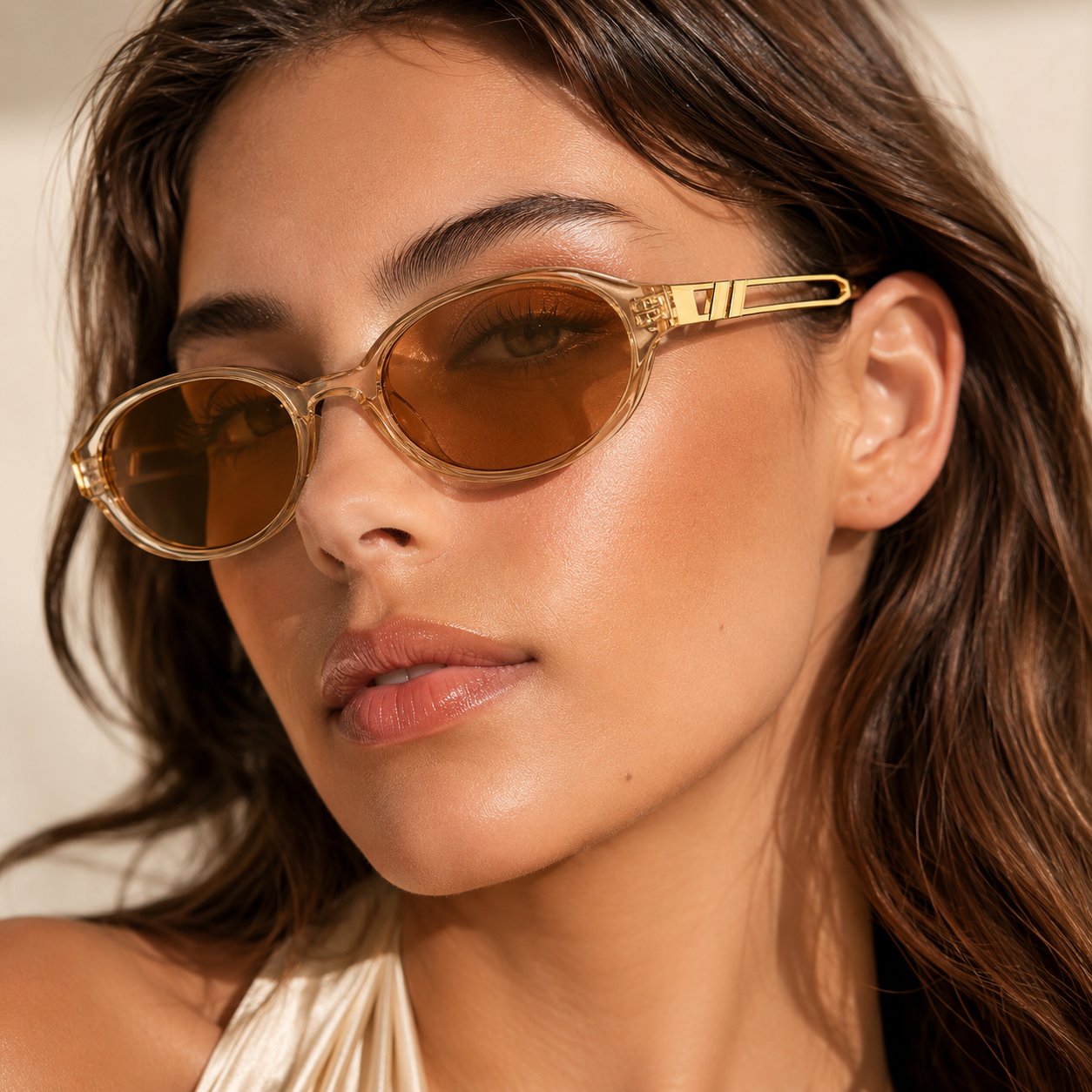 Novara Oval Sunglasses