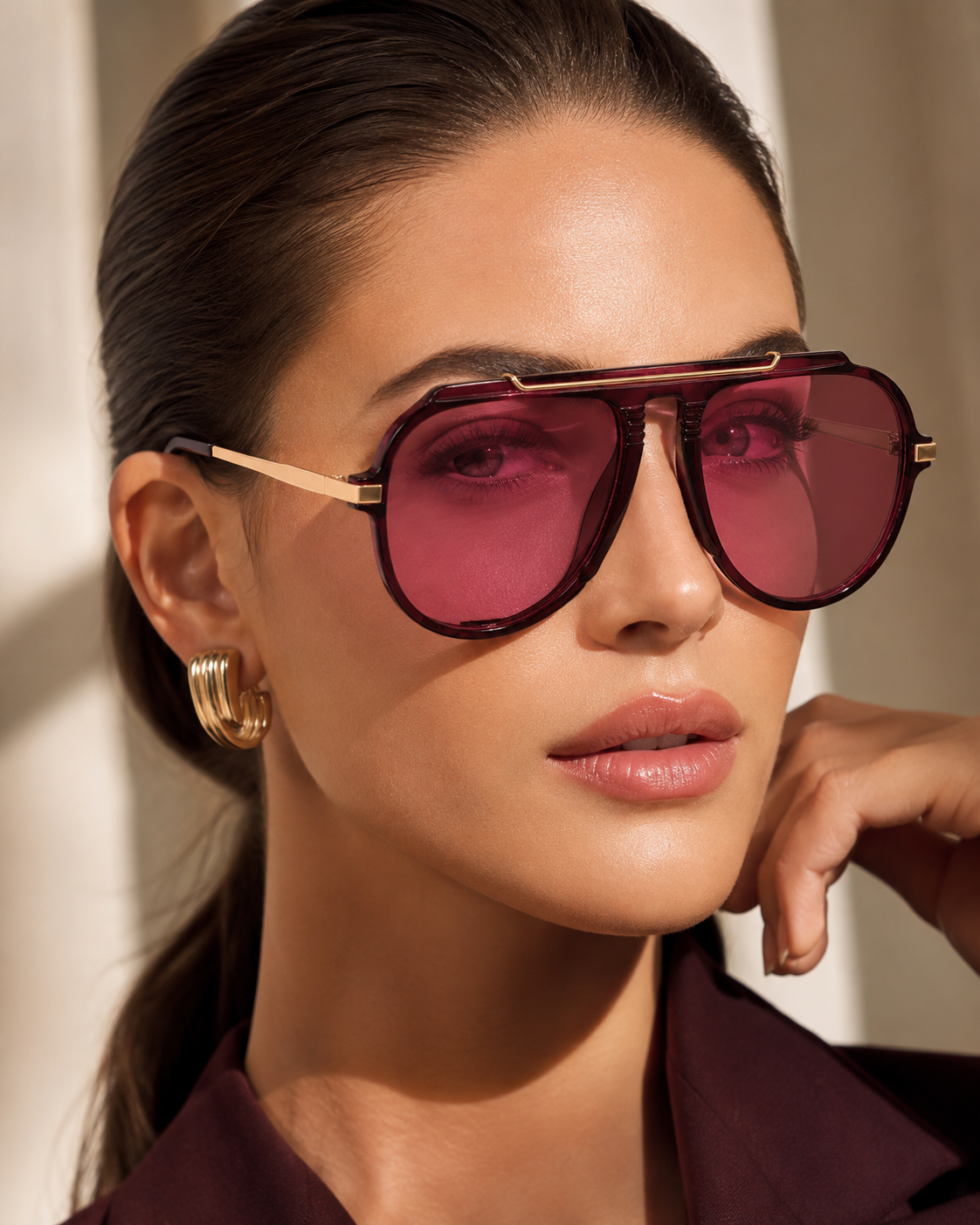 Brescia Aviator Sunglasses