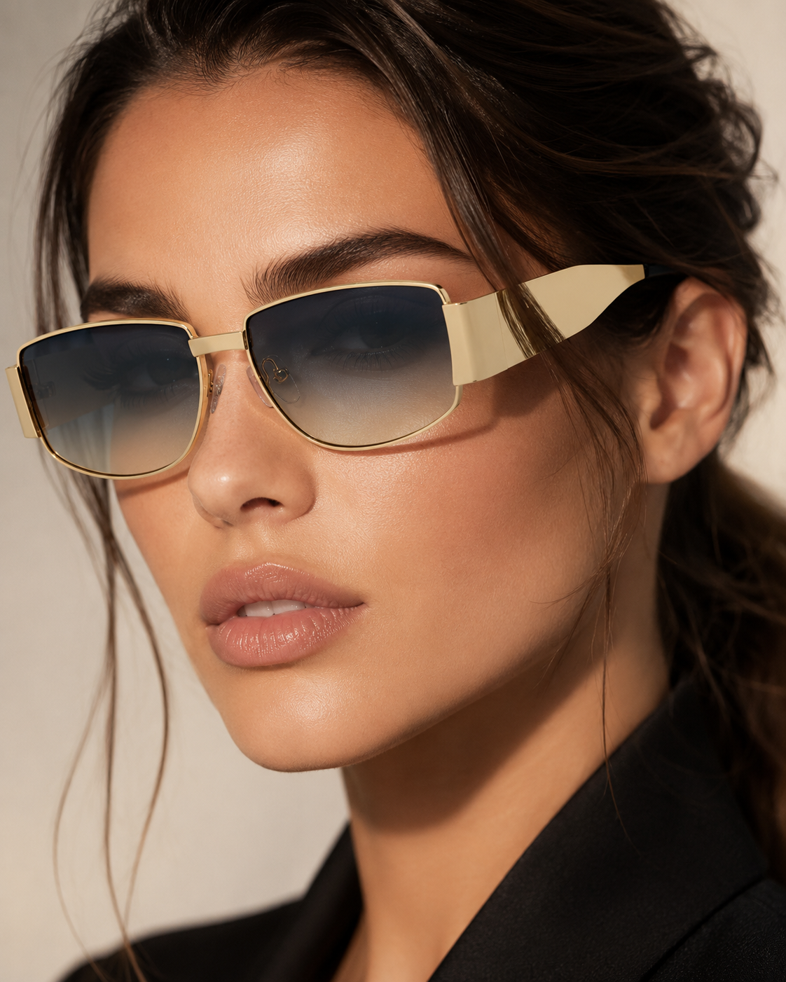 Perla Rectangle Sunglasses