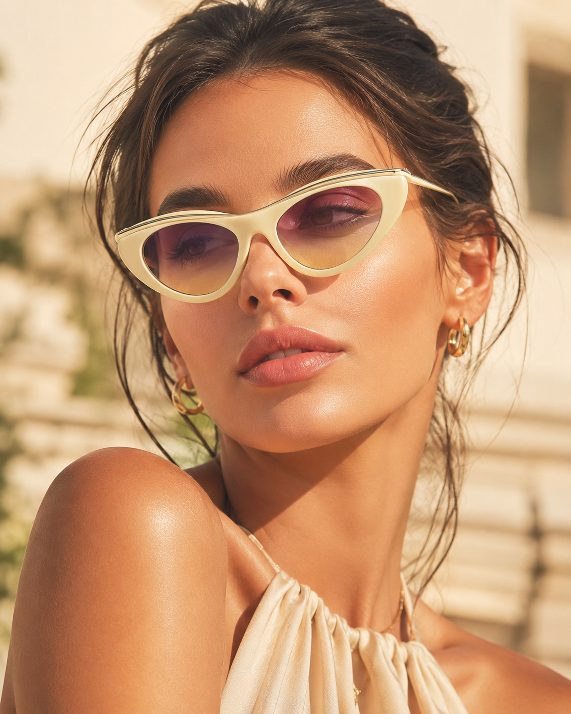 Camille Cat-Eye Sunglasses