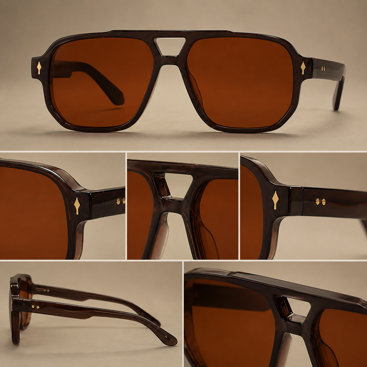 Rhone Double-Bridge Aviators