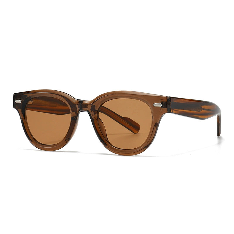Alder Tortoise Round Sunglasses