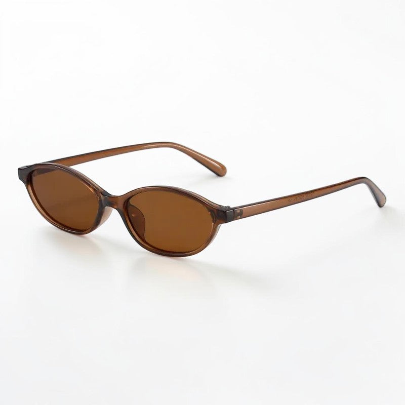 Palermo Retro Oval Sunglasses