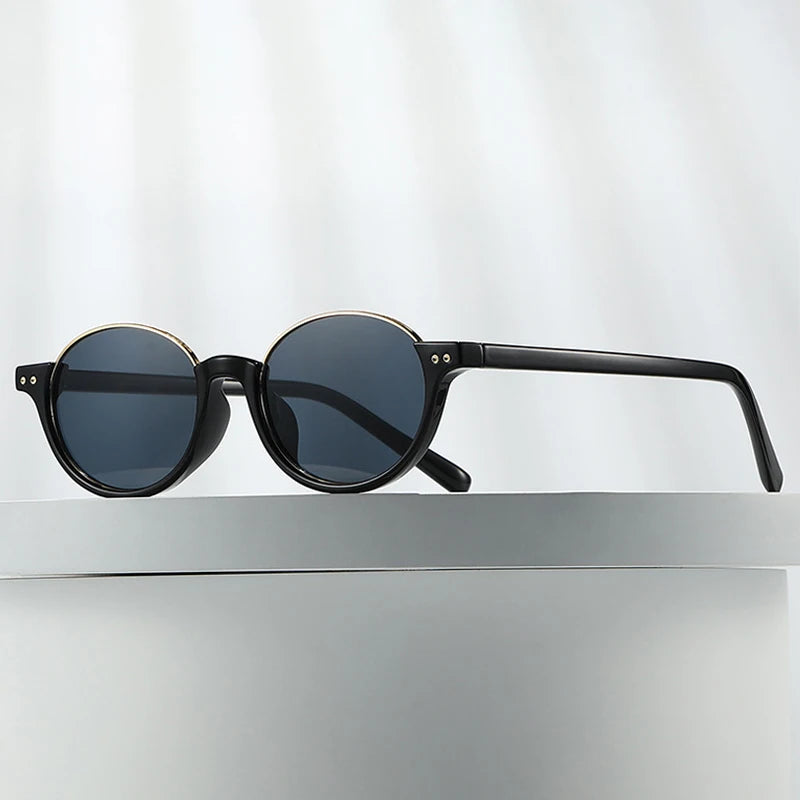 Lucien Vintage Round Sunglasses