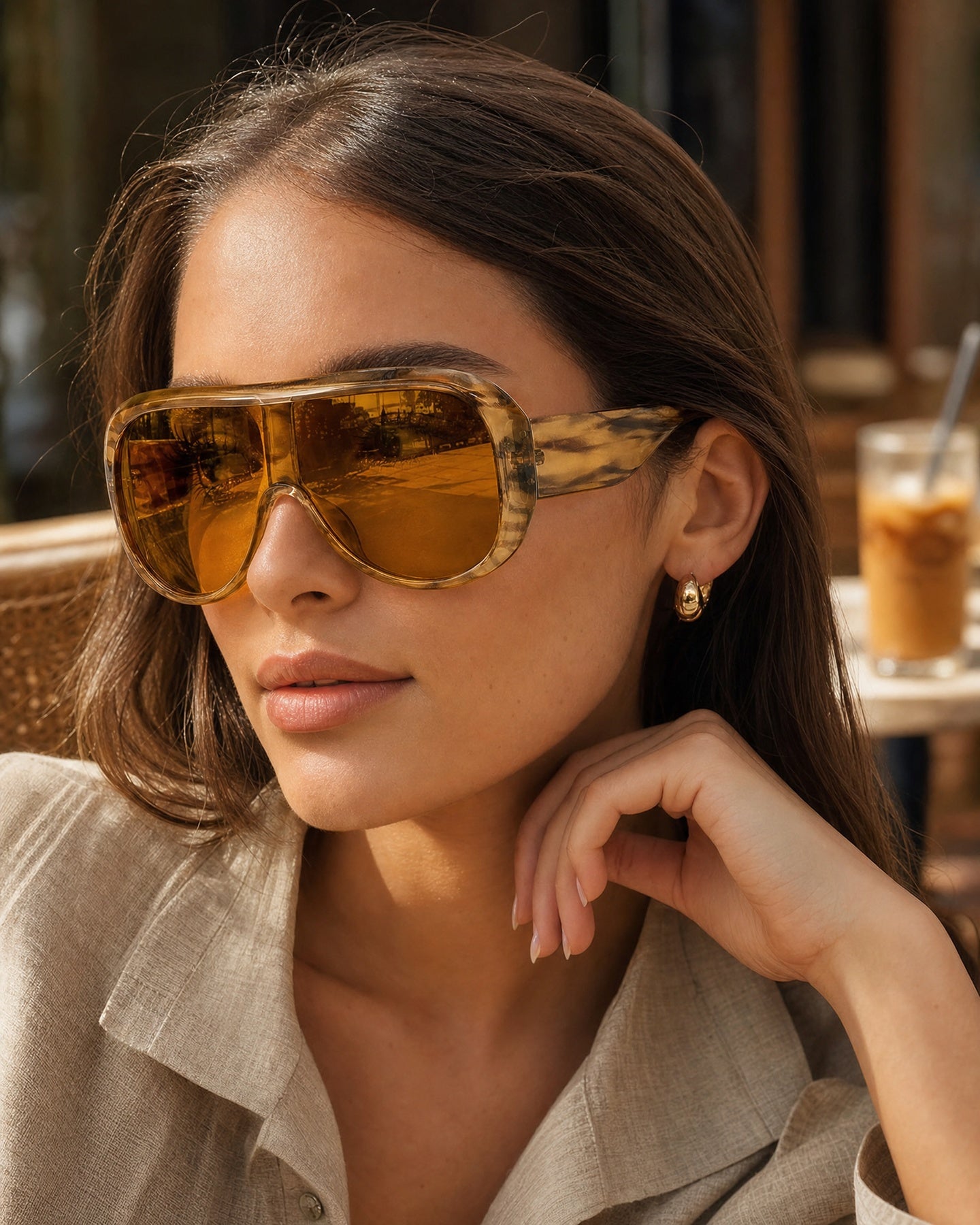 Paloma Aviator Sunglasses