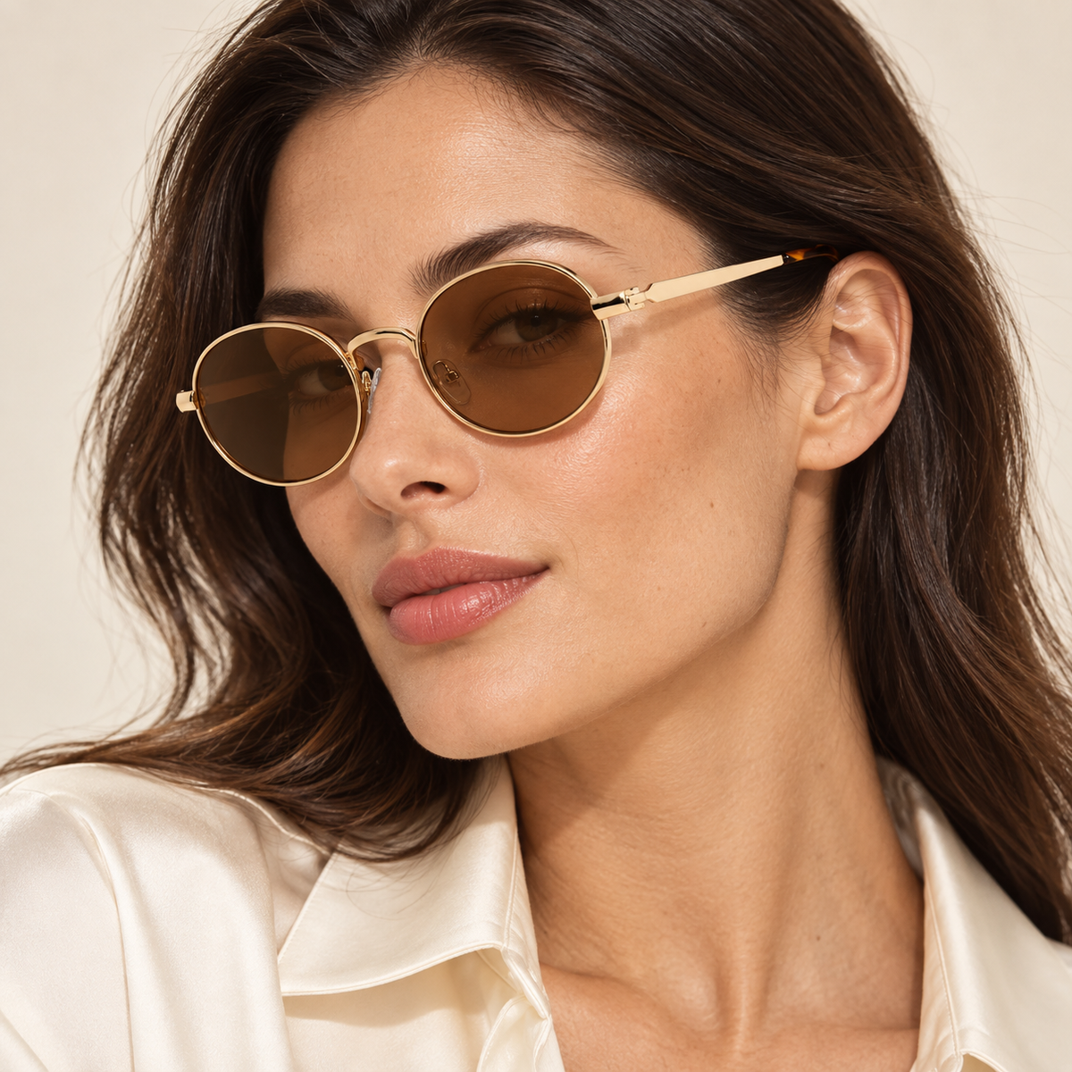 Celeste Retro Round Sunglasses