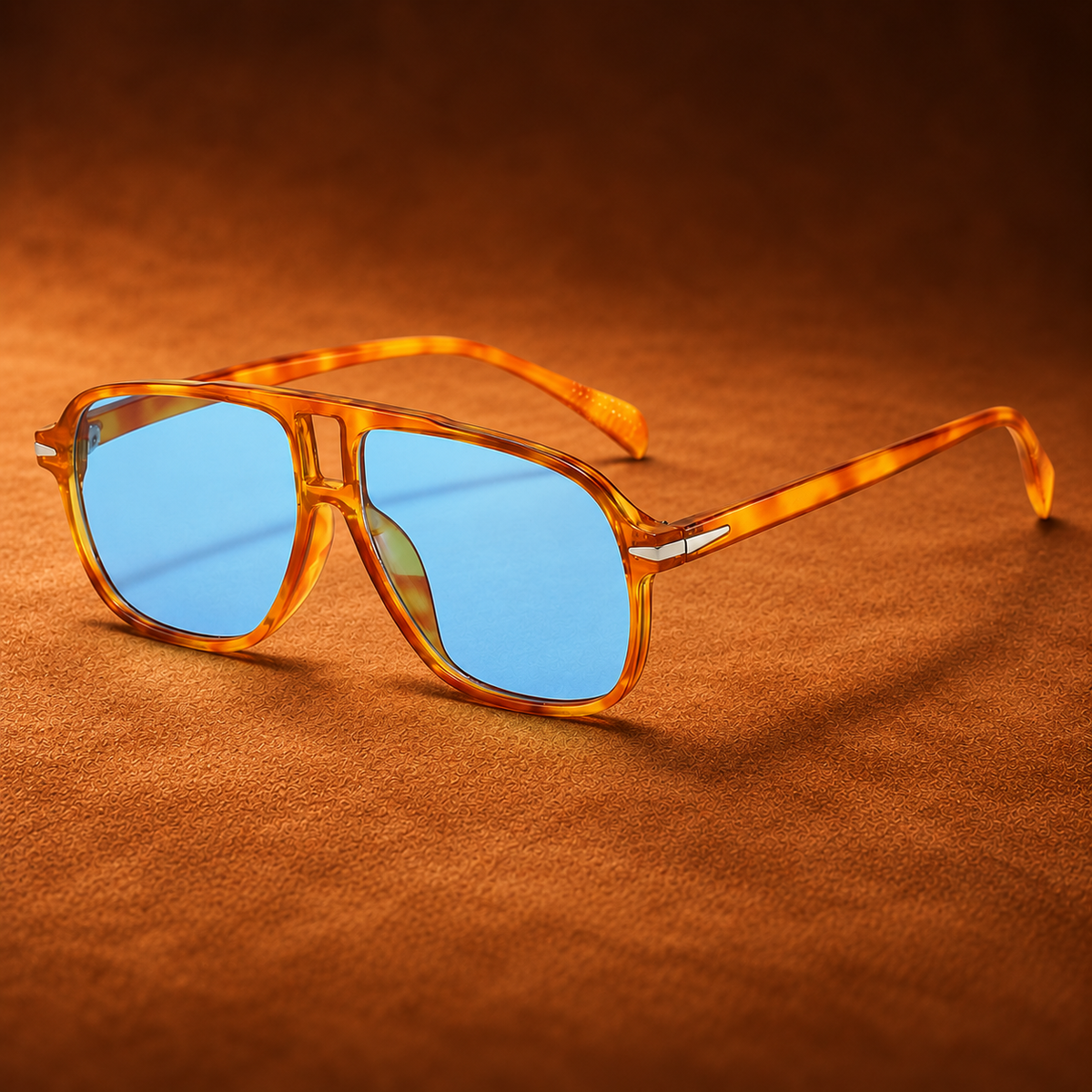 Valmont Retro Aviator Sunglasses