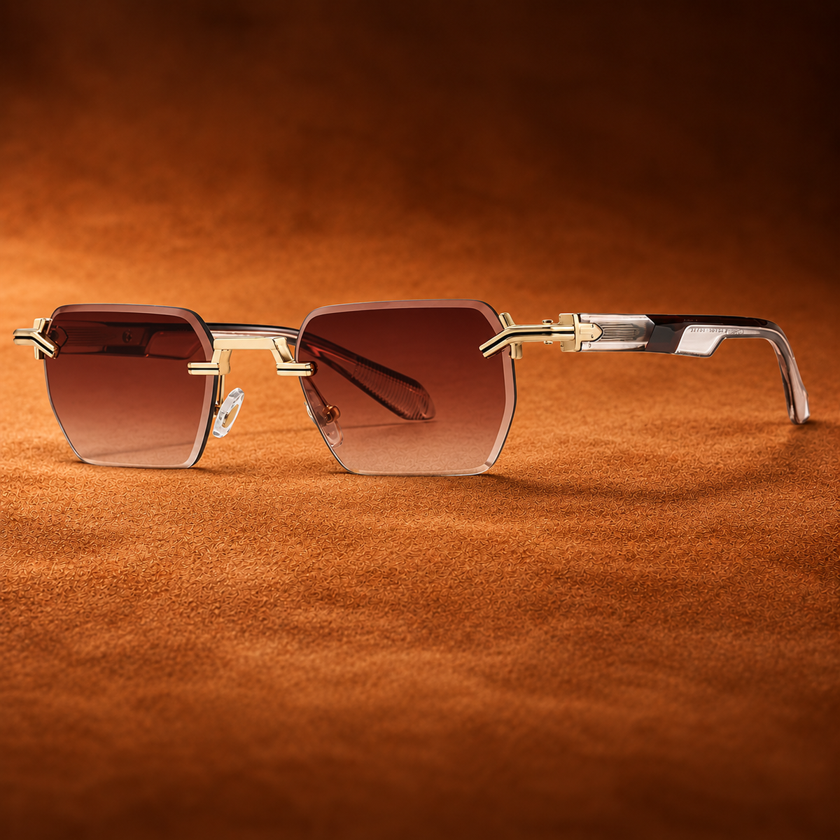 Bellmont Rimless Sunglasses