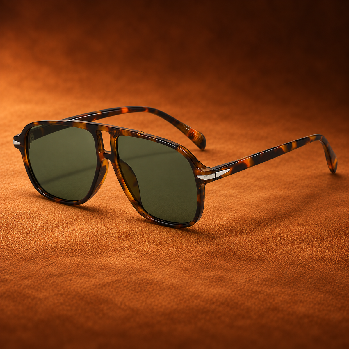 Valmont Retro Aviator Sunglasses