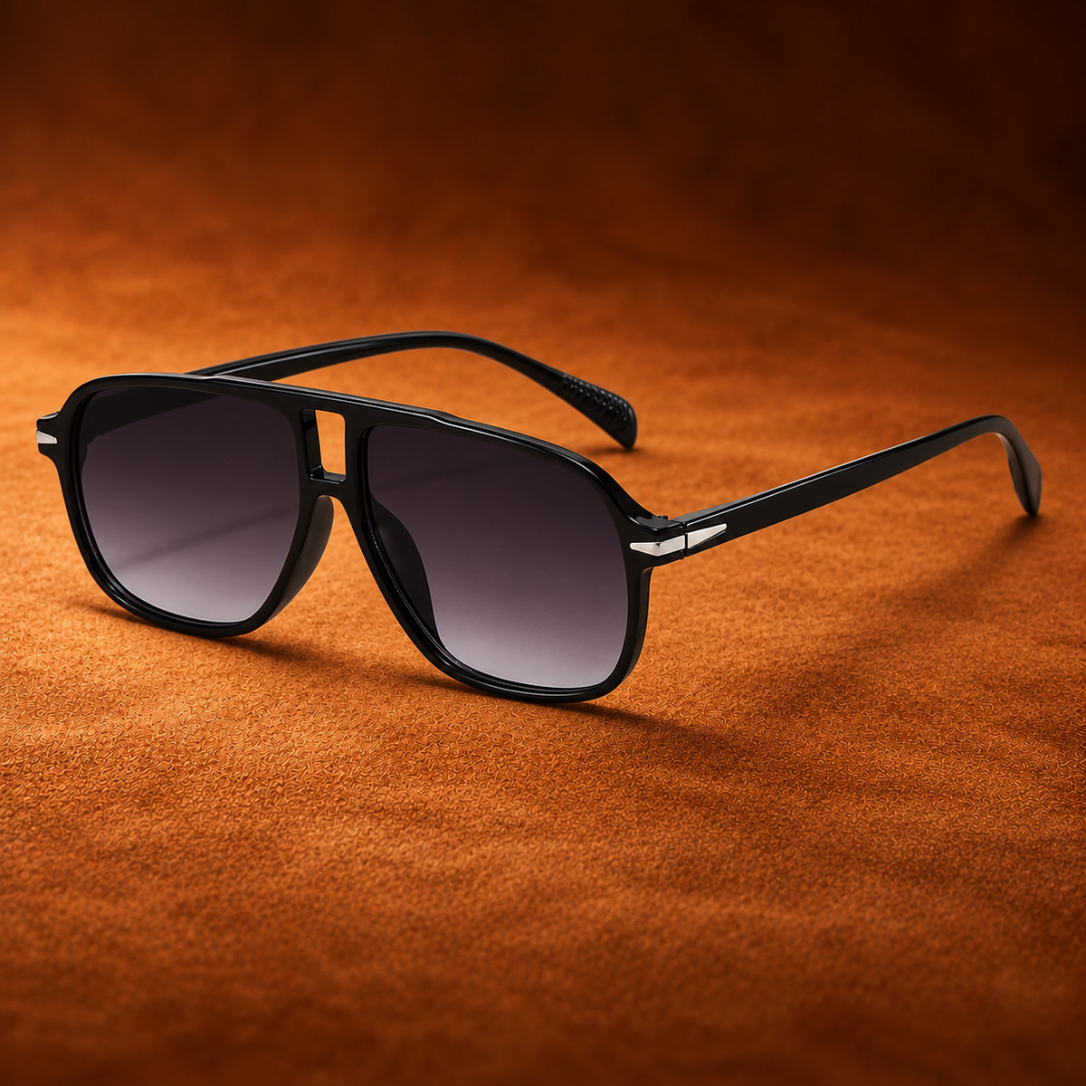 Valmont Retro Aviator Sunglasses