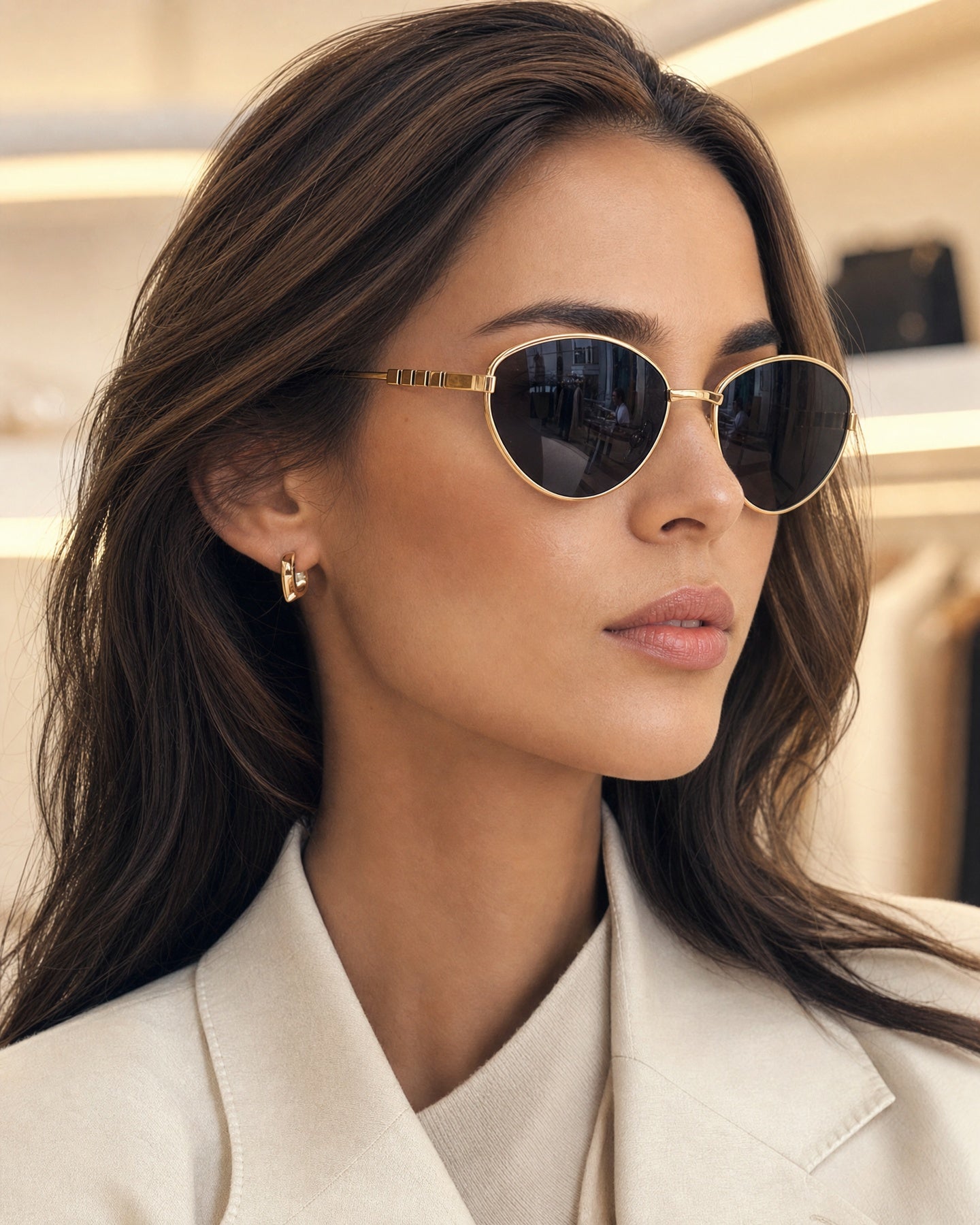 Rosalie Metal Sunglasses