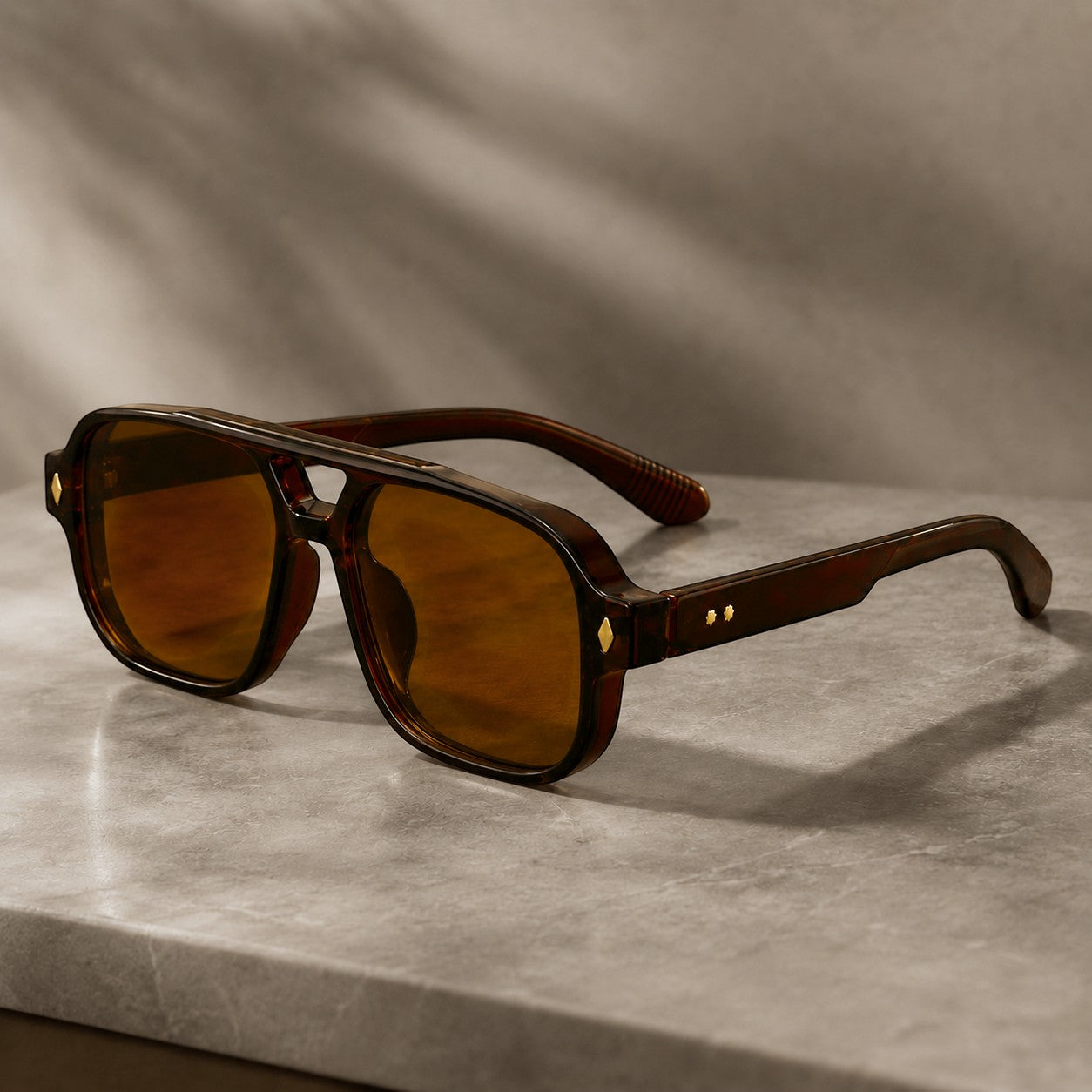 Caspian Double-Bridge Shades