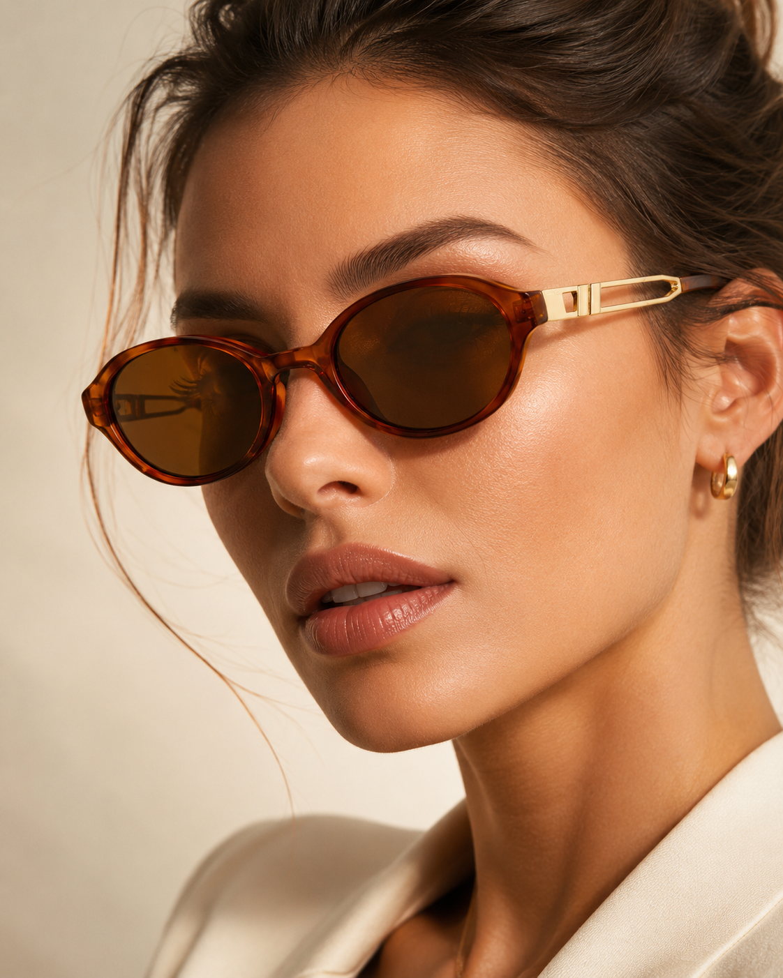 Novara Oval Sunglasses