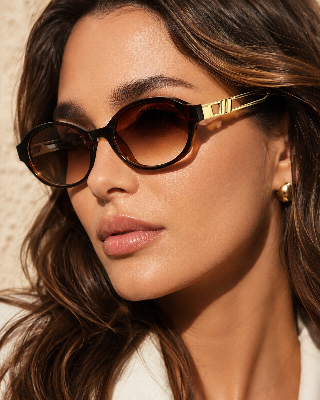 Novara Oval Sunglasses
