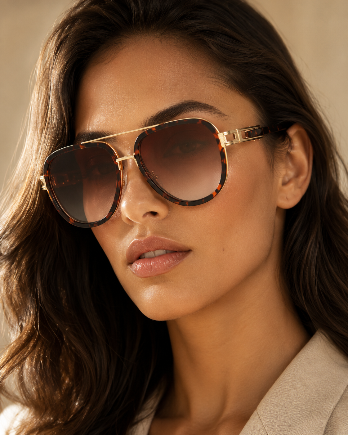 Bergamo Aviator Sunglasses