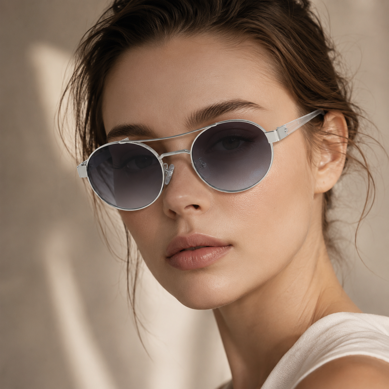 Cléo Oval Sunglasses