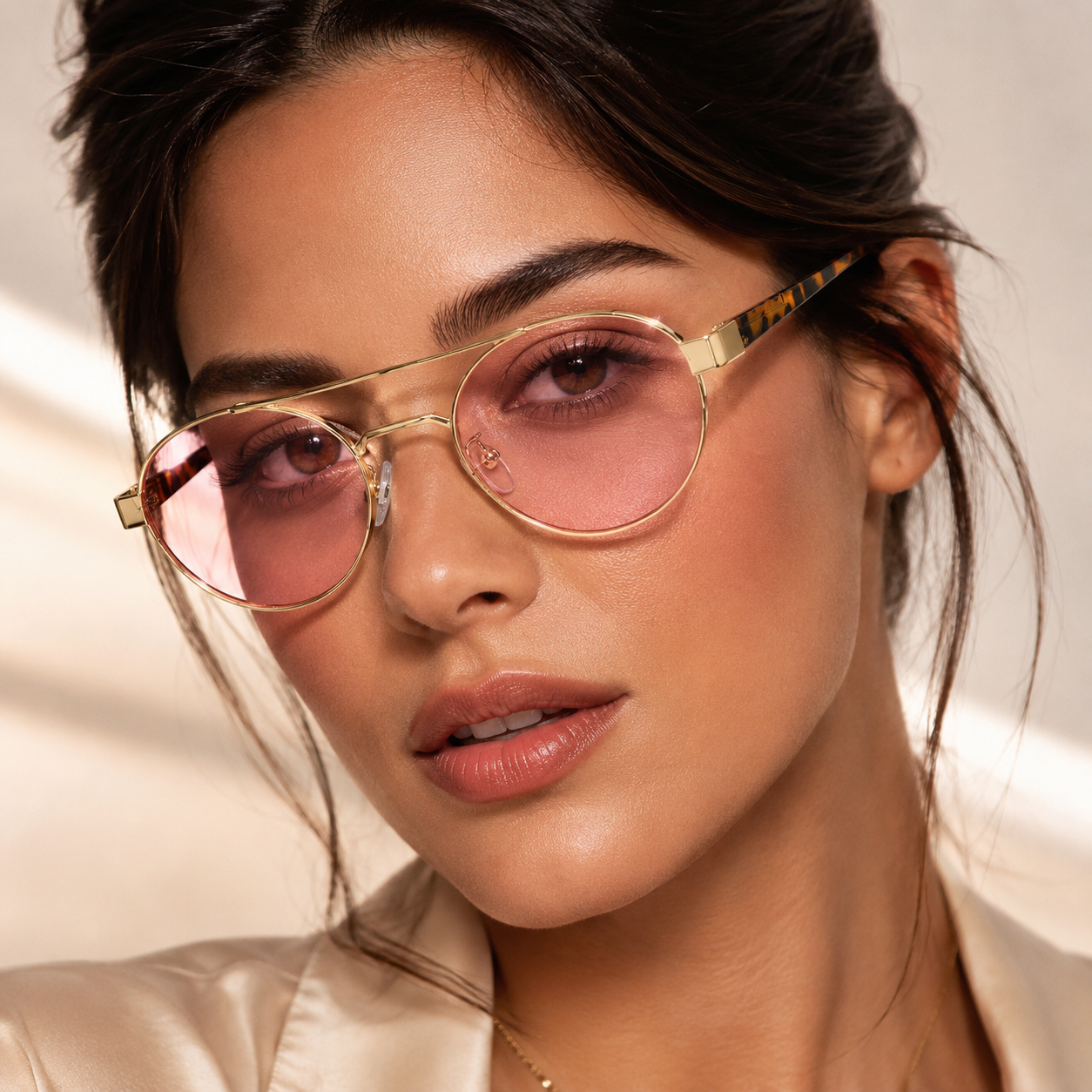 Cléo Oval Sunglasses