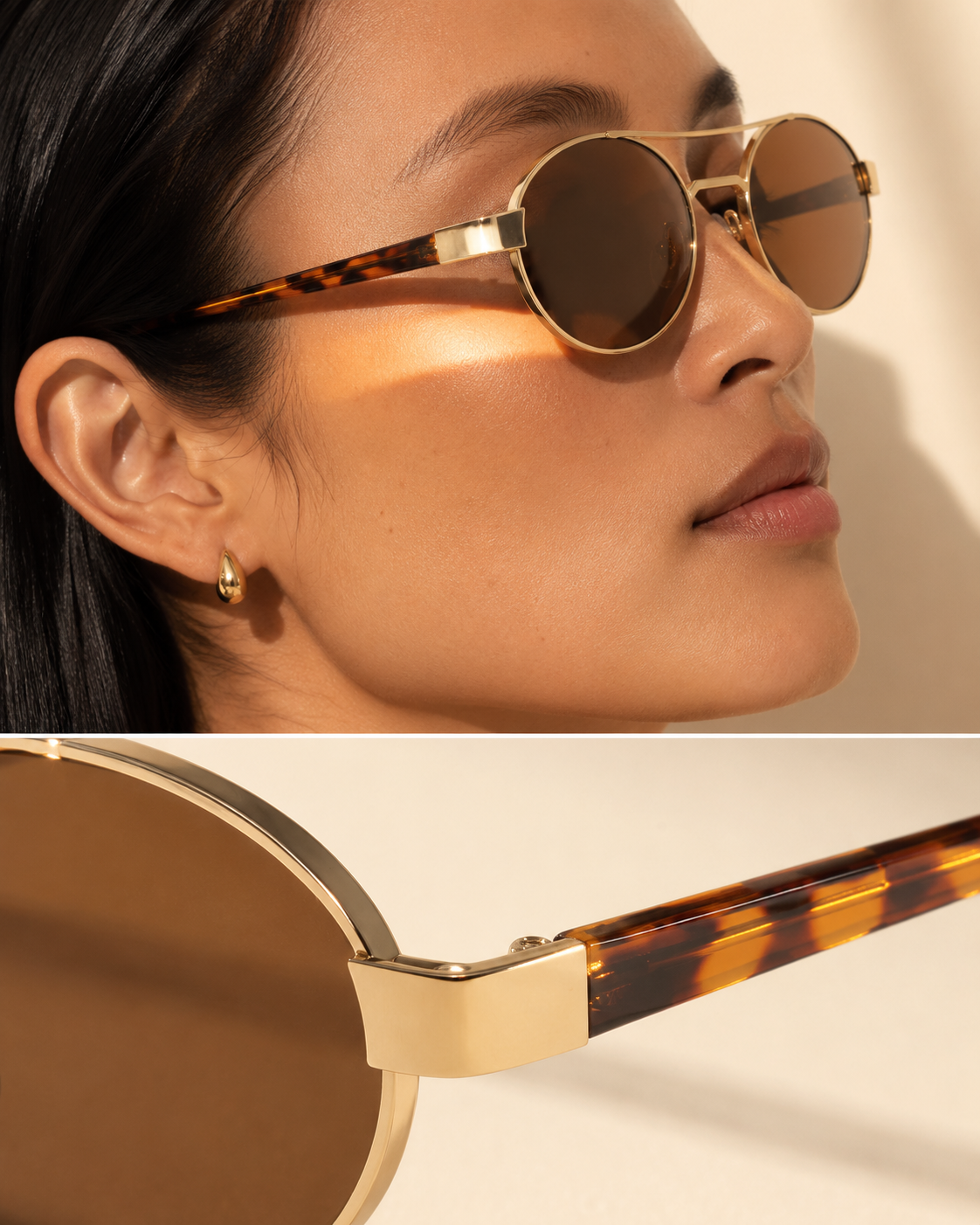 Cléo Oval Sunglasses