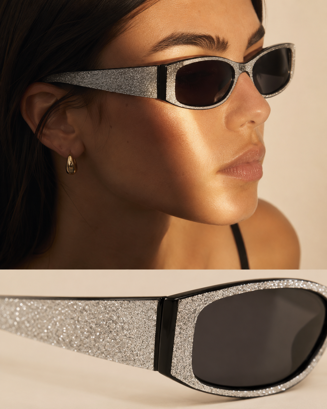 Stellina Rectangle Sunglasses