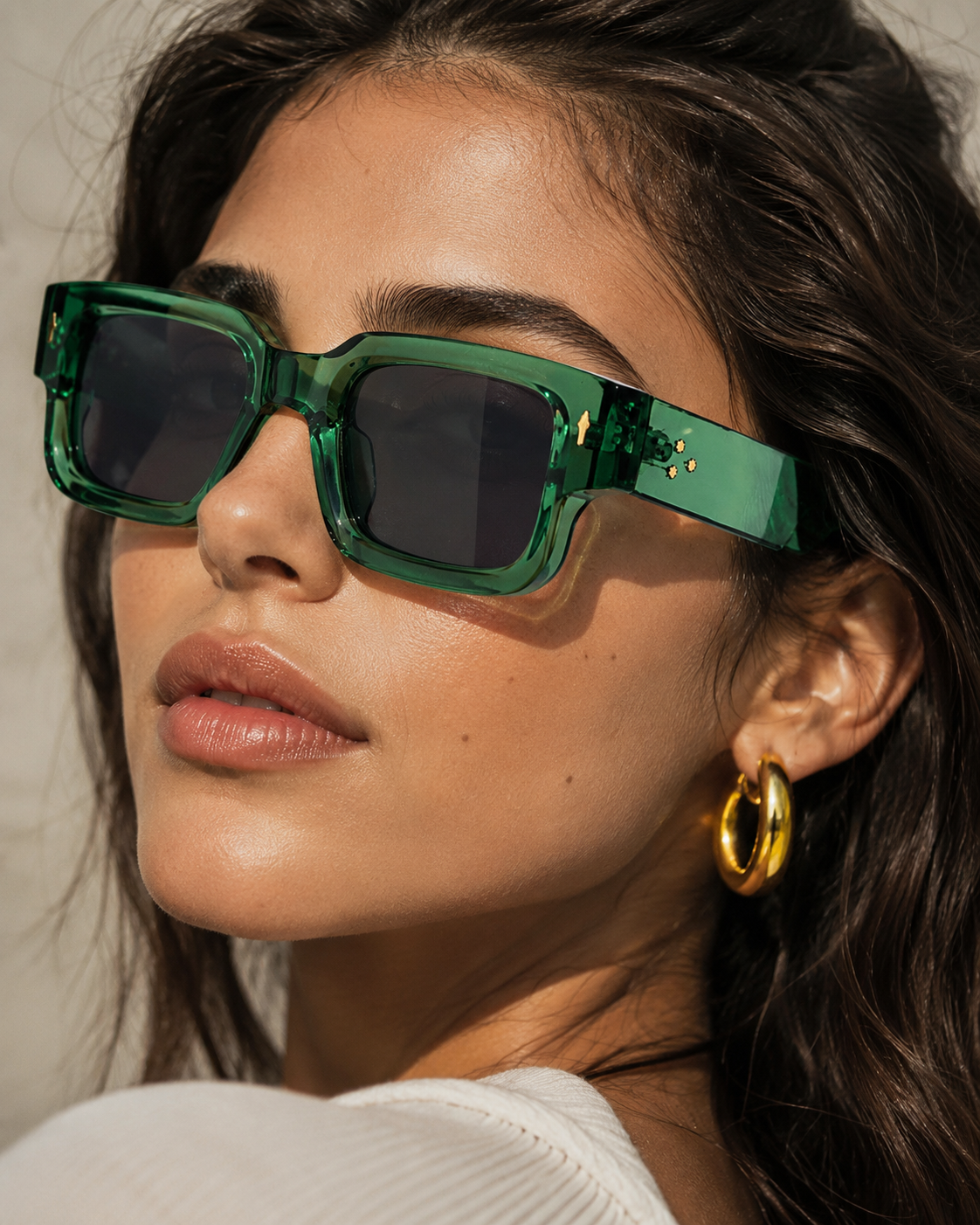 Salerno Rectangle Sunglasses
