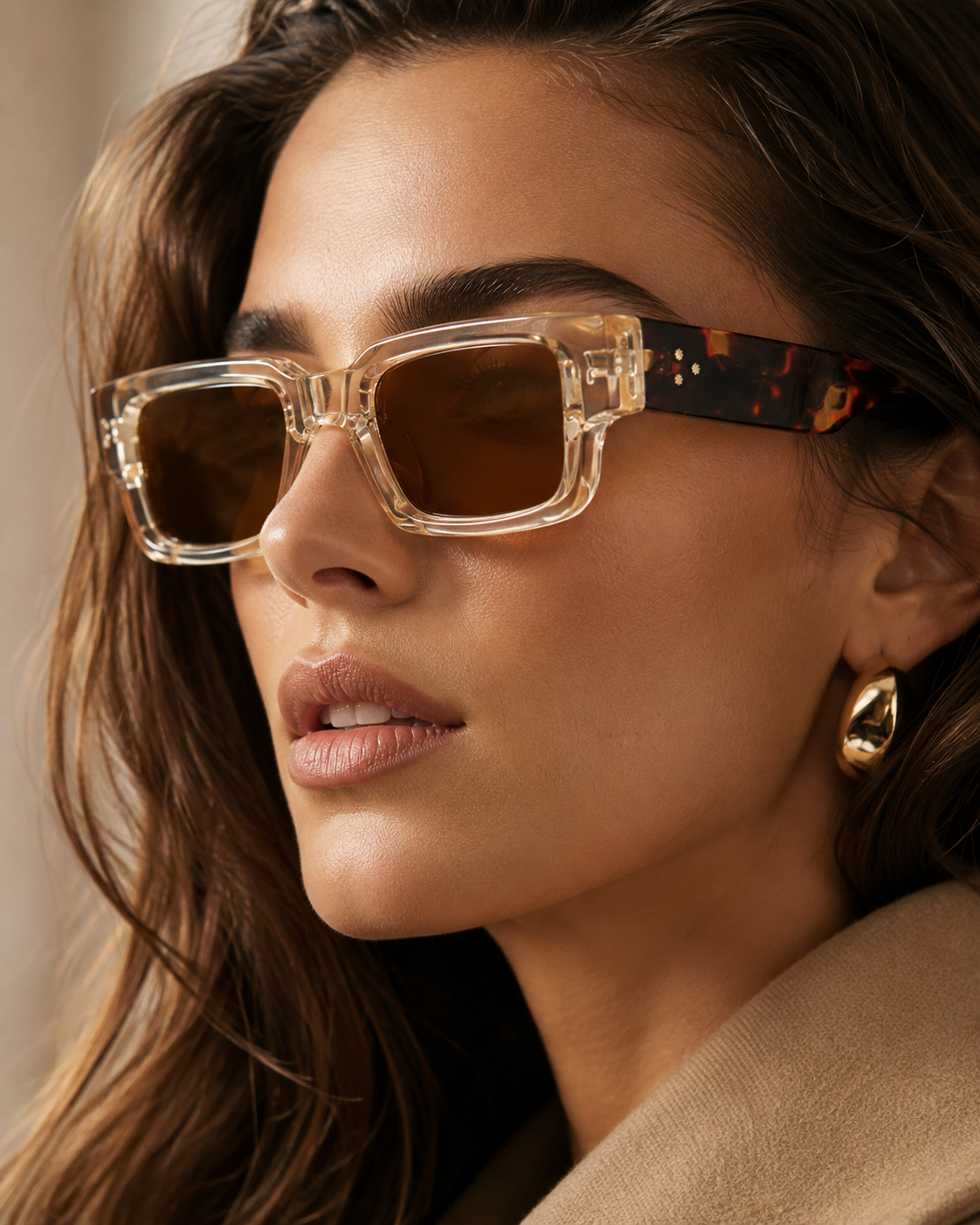 Salerno Rectangle Sunglasses