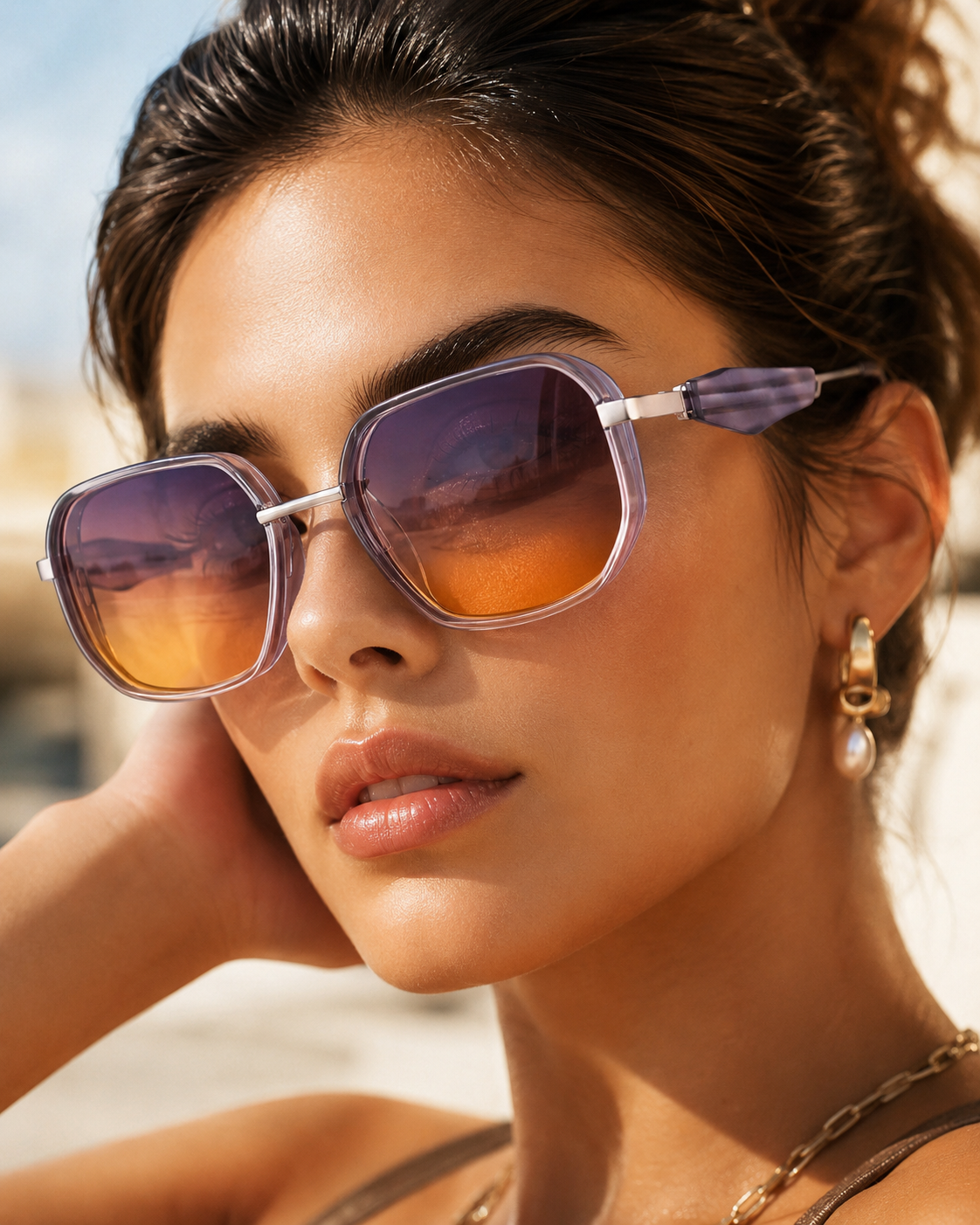 Alessia Square Sunglasses