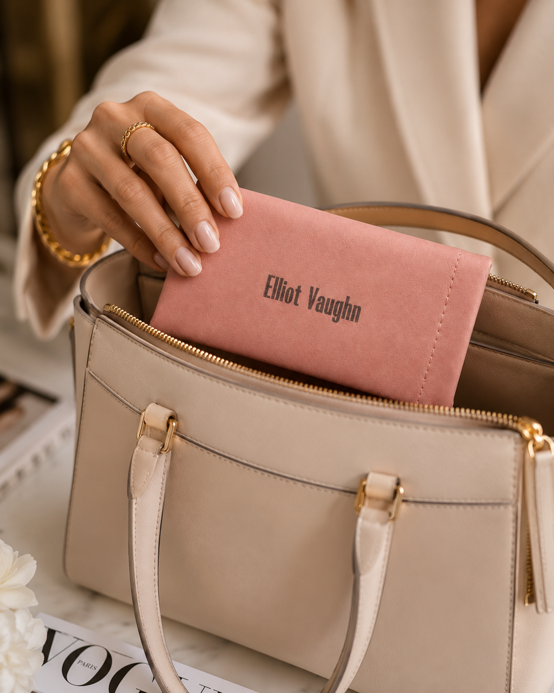 Premium Leather Travel Pouch