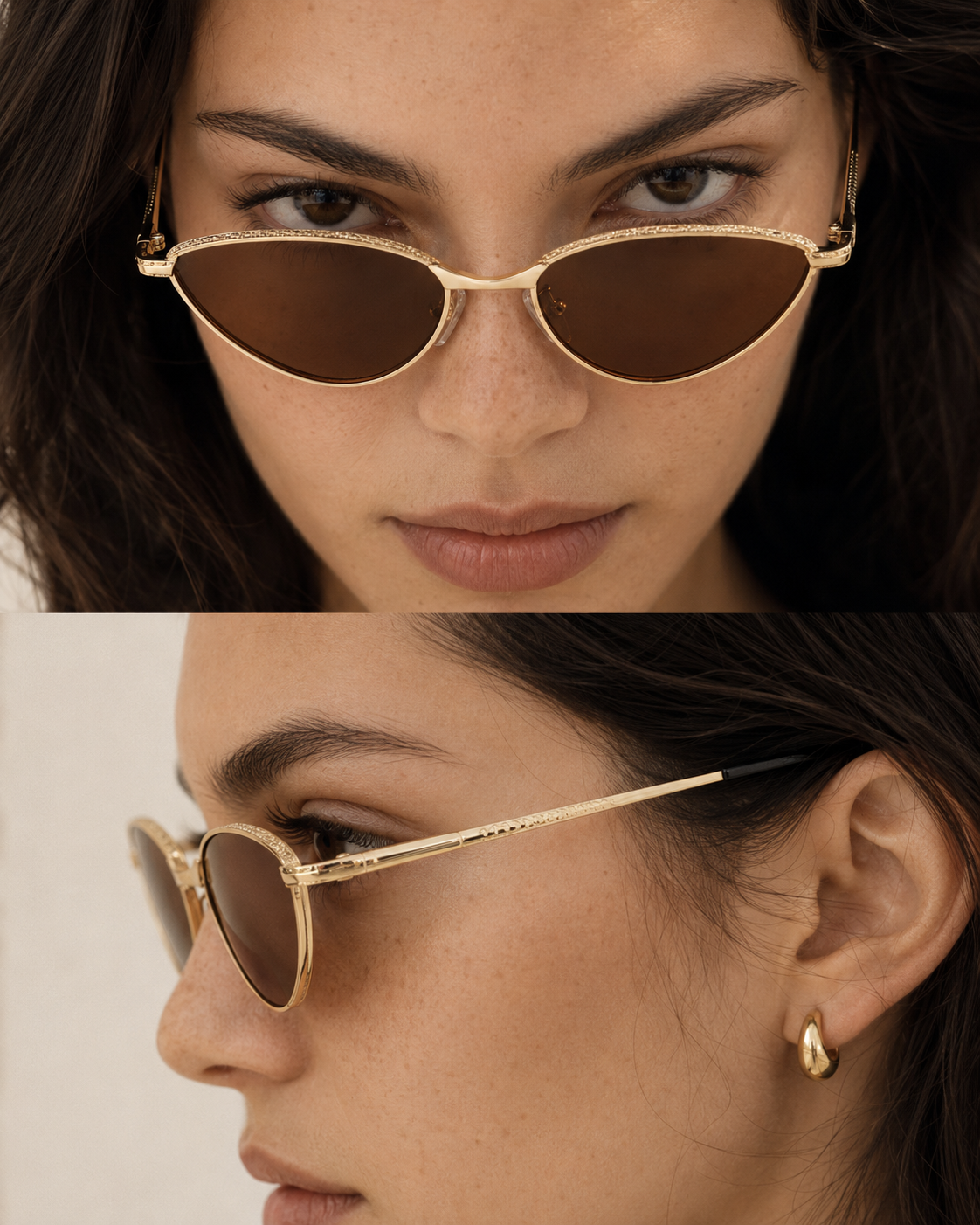 Elodie Cat-Eye Sunglasses