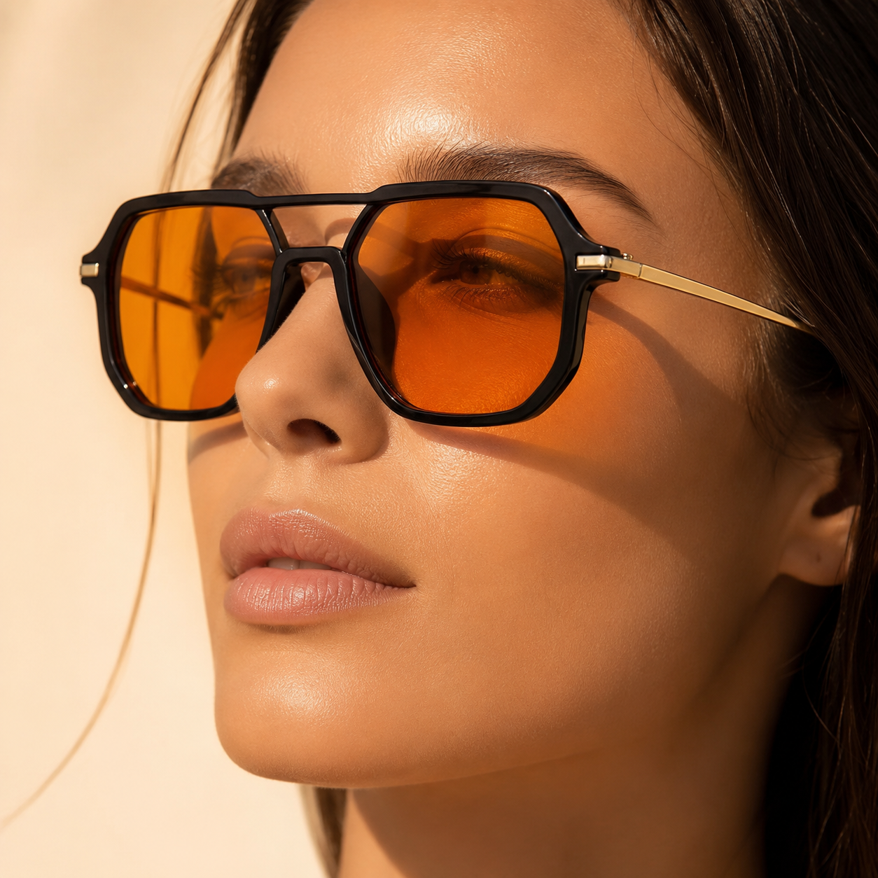 Astoria Square Aviator Shades
