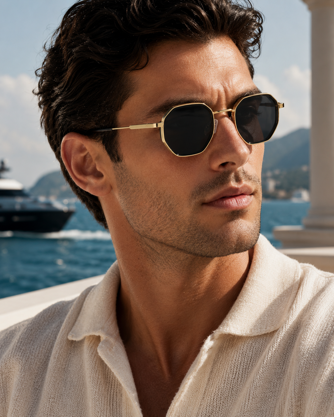 Santoro Metal Sunglasses