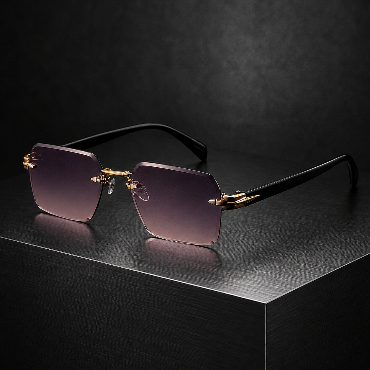 Aurelius Rimless Sunglasses