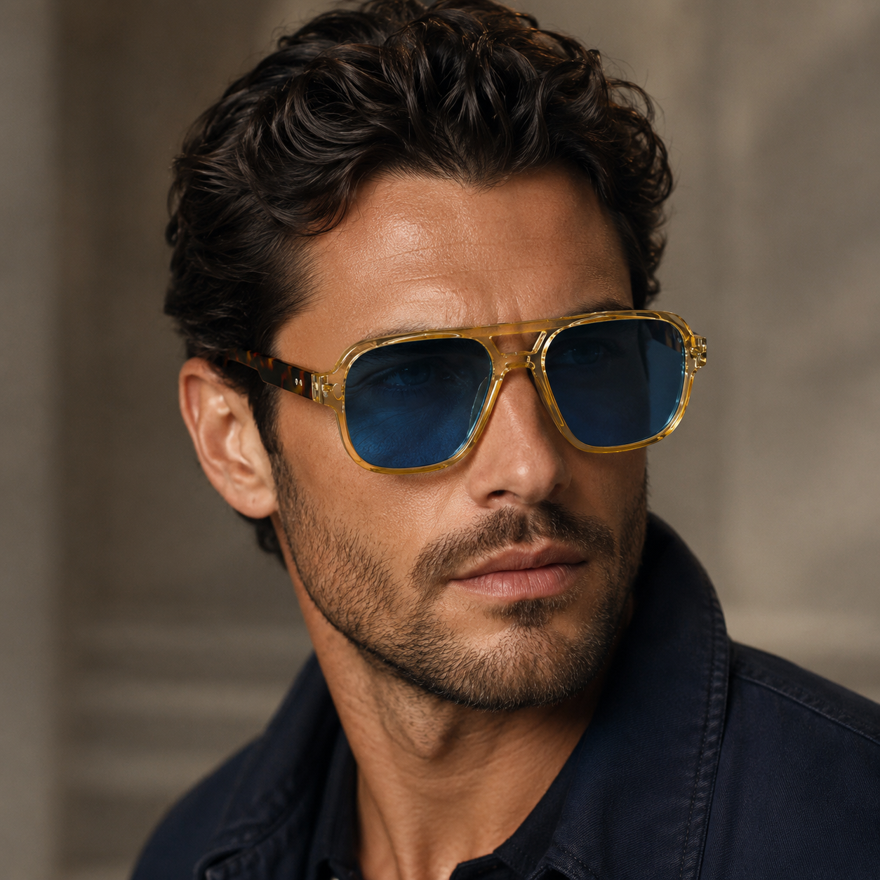 Caspian Double-Bridge Shades