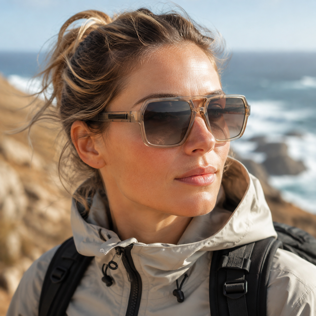 Modena Polarized Aviator Sunglasses