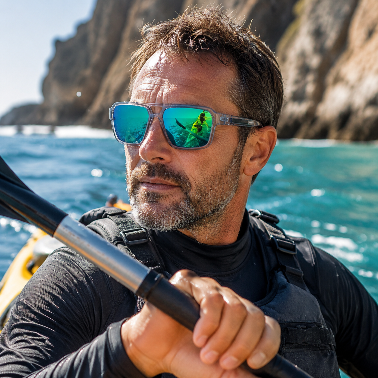 Modena Polarized Aviator Sunglasses