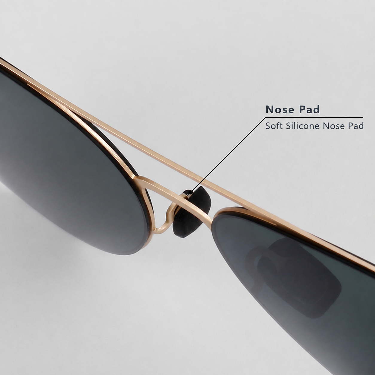 Brenta Polarized Aviator Sunglasses