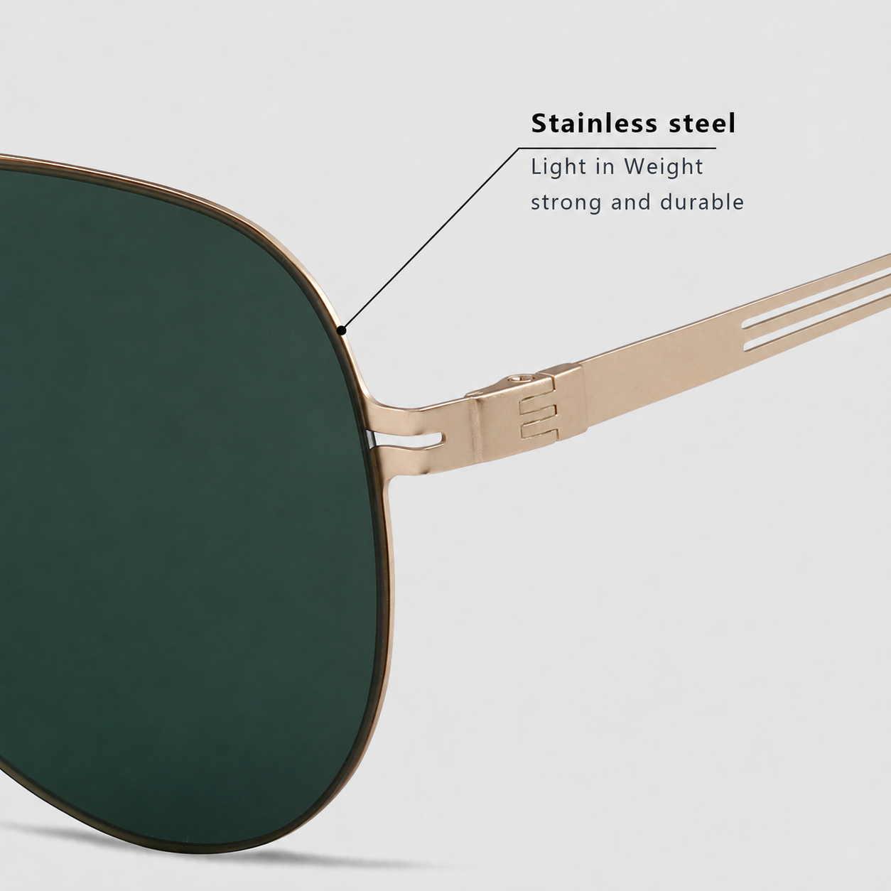 Brenta Polarized Aviator Sunglasses