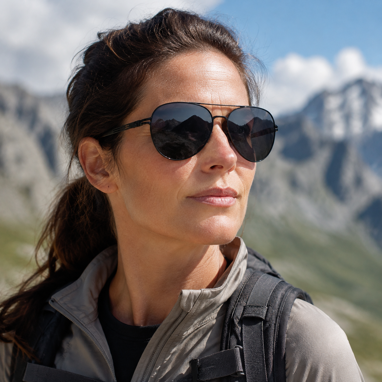 Brenta Polarized Aviator Sunglasses