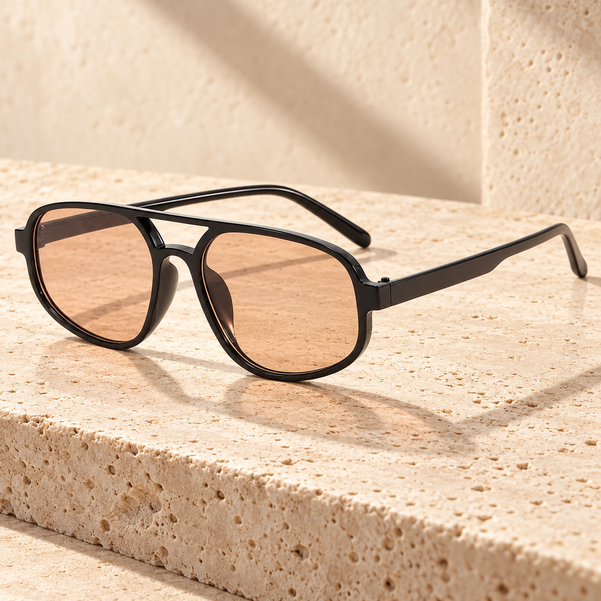 Cavaro Double-Bridge Aviator