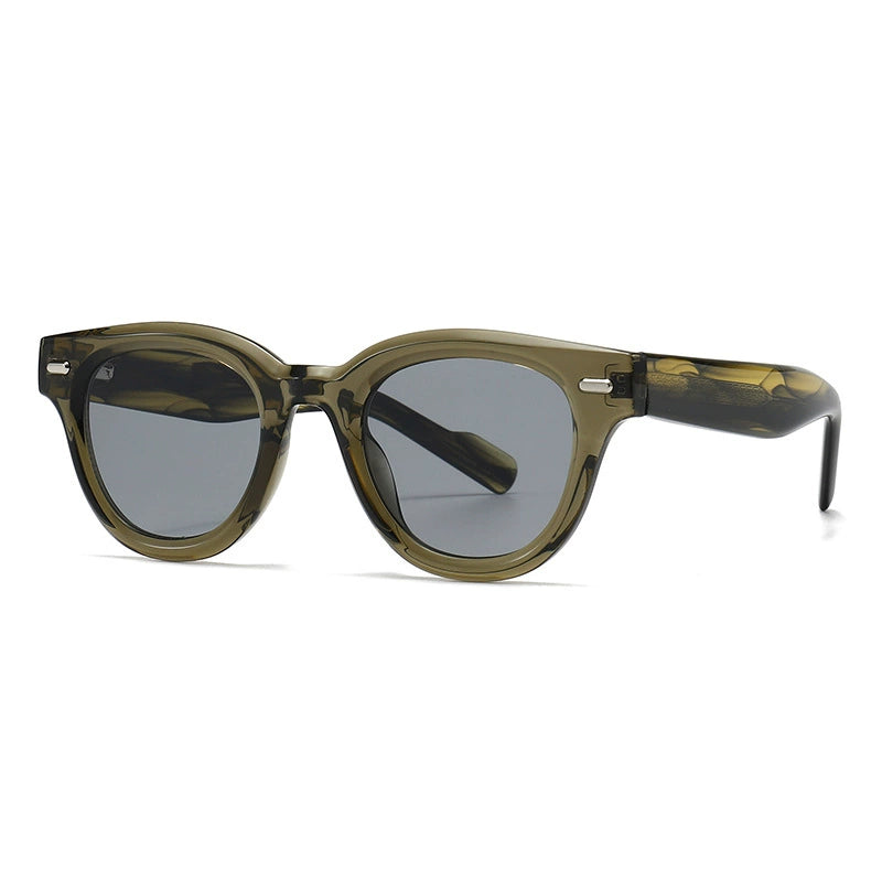 Alder Tortoise Round Sunglasses