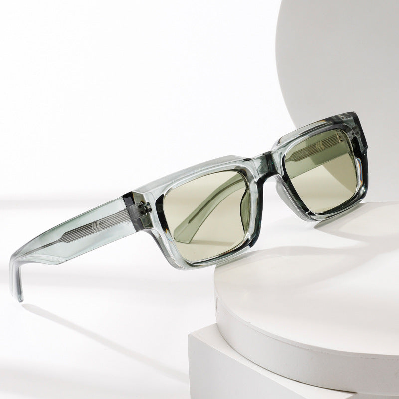 Unisex Retro Square Sunglasses 3205