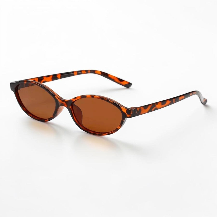 Palermo Retro Oval Sunglasses